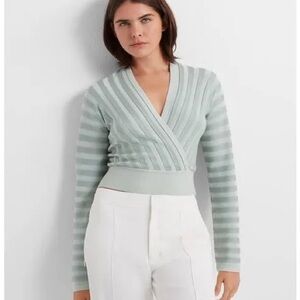 Club Monaco Cropped Sweater Top